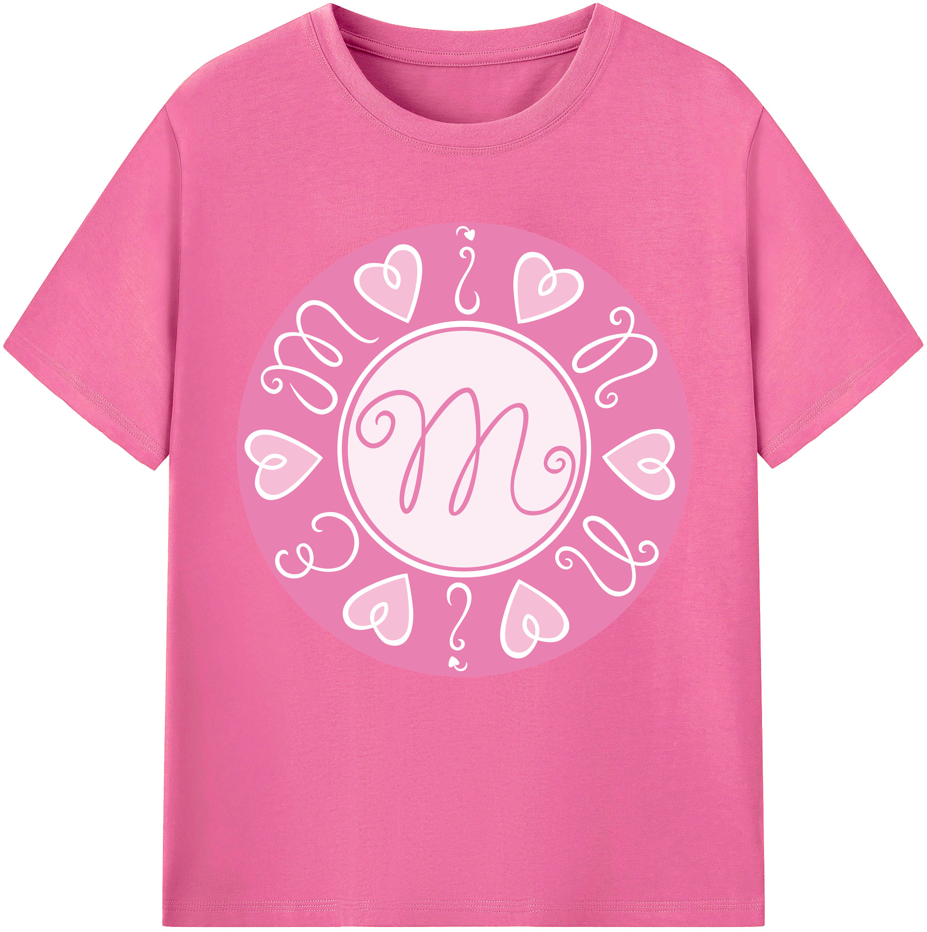 （画像用） ミッキーマウス Mickey Mouse レディースカジュアルプリントTシャツ（綿100％）